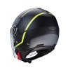 CABERG KASK JET RIVIERA V4X CZA MAT/ŻÓŁTY FL/SZARY